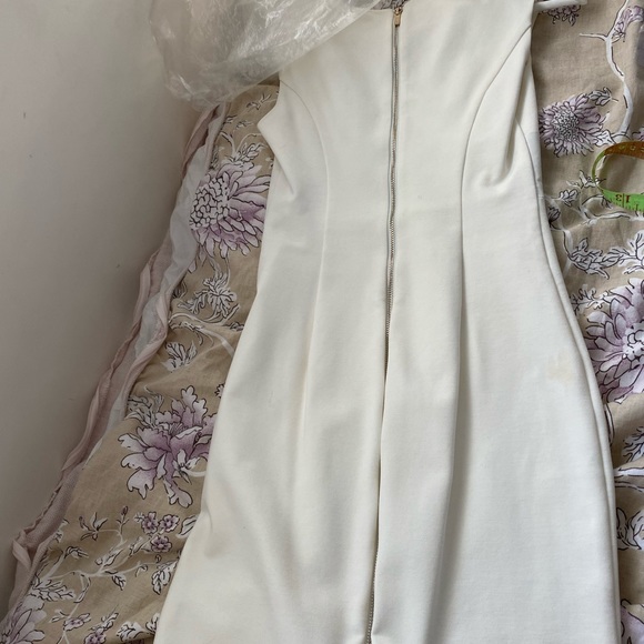 COPY - Marciano fitted dress with leather - Picture 5 of 6